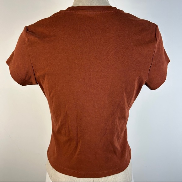 ❤️ Uniqlo Terracotta Short Sleeve Tee M - Picture 3 of 8